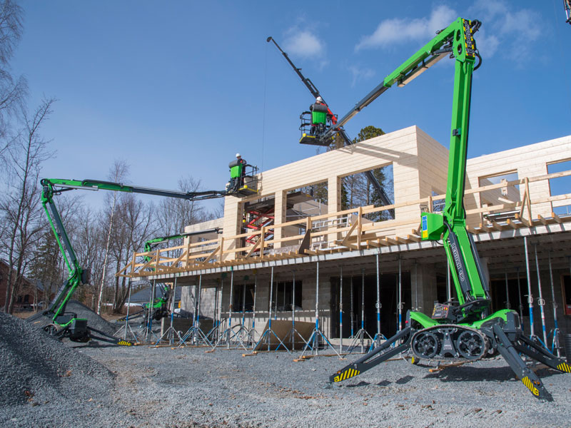 LEGUAN 190 | Allrad Teleskop Arbeitsbühne mit maximaler Reichweite| Leguan Lifts Teleskop Arbeitsbühnen